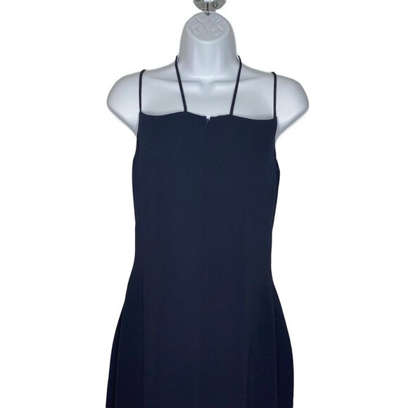 Olga Pastyrnak Womens Gown Dress Blue Backless Sleeveless Spaghetti Strap‎ 2 New - Picture 4 of 10